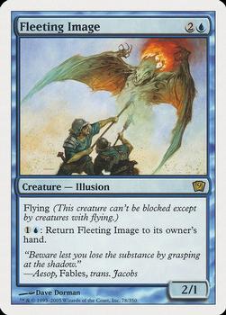 2005 Magic the Gathering 9th Edition #78 Fleeting Image Front