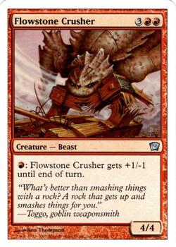 2005 Magic the Gathering 9th Edition #184 Flowstone Crusher Front