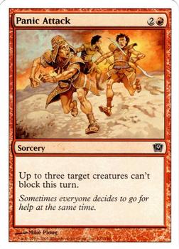 2005 Magic the Gathering 9th Edition #207 Panic Attack Front
