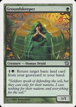 2005 Magic the Gathering 9th Edition #247 Groundskeeper Front