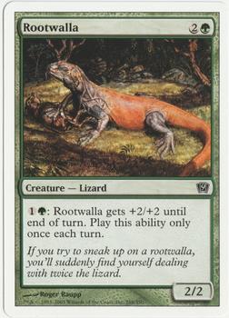 2005 Magic the Gathering 9th Edition #268 Rootwalla Front