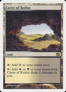 2005 Magic the Gathering 9th Edition #320 Caves of Koilos Front
