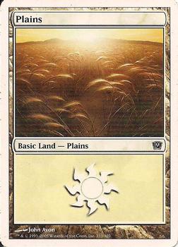 2005 Magic the Gathering 9th Edition #333 Plains Front
