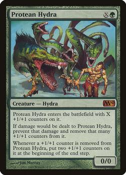 2009 Magic the Gathering 2010 Core Set #200 Protean Hydra Front