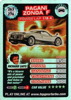 2009 Top Gear Turbo Challenge #263 Pagani Zonda F Front