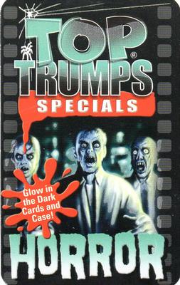 2005 Top Trumps Specials Horror #NNO Title Card Front