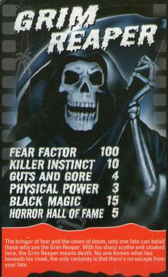 2005 Top Trumps Specials Horror #NNO Grim Reaper Front