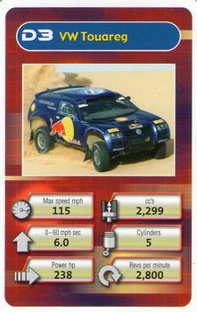 2005 Chad Valley Trumps Paris Dakar Rally #D3 VW Touareg Front
