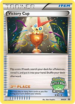 2011 Pokemon BW Black Star Promos #BW29 Victory Cup Front