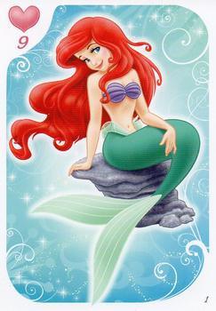2013 Topps Disney Princess Trading Card Game #1 Ariel Front