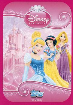 2013 Topps Disney Princess Trading Card Game #21 Belle Back