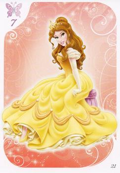 2013 Topps Disney Princess Trading Card Game #21 Belle Front