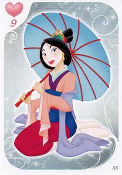 2013 Topps Disney Princess Trading Card Game #55 Mulan Front