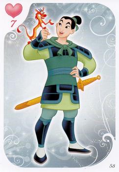 2013 Topps Disney Princess Trading Card Game #58 Mulan Front