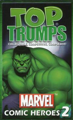 2003 Top Trumps Marvel Comic Heroes 2 #NNO Title Card Front