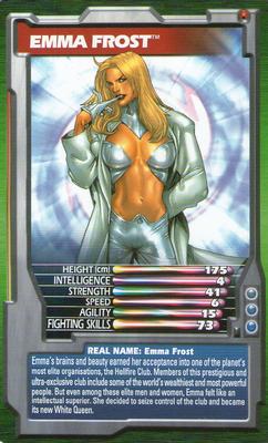 2003 Top Trumps Marvel Comic Heroes 2 #NNO Emma Frost Front