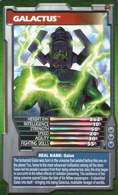 2003 Top Trumps Marvel Comic Heroes 2 #NNO Galactus Front