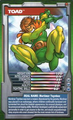 2003 Top Trumps Marvel Comic Heroes 2 #NNO Toad Front
