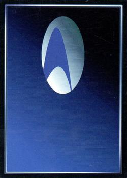 1995 Decipher Star Trek Premiere Unlimited Edition Beta #NNO Klingon PADD Back