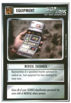 1995 Decipher Star Trek Premiere Unlimited Edition Beta #NNO Medical Tricorder Front