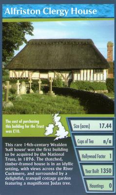 2010 Top Trumps National Trust Best of Britain 30 Days Out #NNO Alfriston Clergy House Front