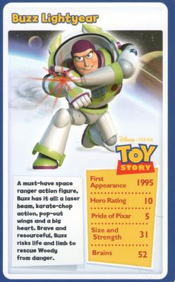 2008 Top Trumps Specials Disney Pixar The Collection #NNO Buzz Lightyear Front