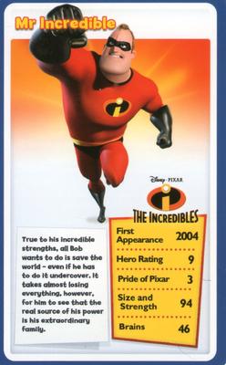 2008 Top Trumps Specials Disney Pixar The Collection #NNO Mr Incredible Front