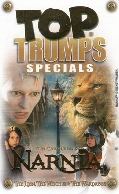 2005 Top Trumps Specials The Chronicles Of Narnia: The Lion, the Witch and the Wardrobe #NNO Title Card Front