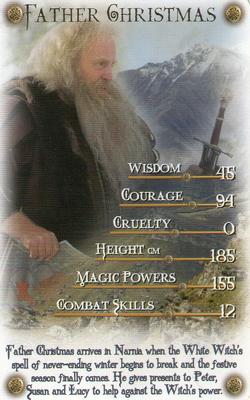 2005 Top Trumps Specials The Chronicles Of Narnia: The Lion, the Witch and the Wardrobe #NNO Father Christmas Front