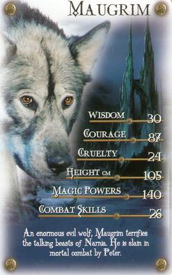 2005 Top Trumps Specials The Chronicles Of Narnia: The Lion, the Witch and the Wardrobe #NNO Maugrim Front