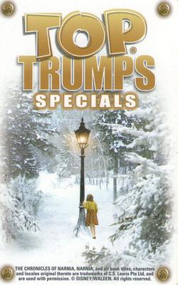 2005 Top Trumps Specials The Chronicles Of Narnia: The Lion, the Witch and the Wardrobe #NNO Mr Tumnus Back