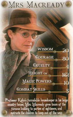 2005 Top Trumps Specials The Chronicles Of Narnia: The Lion, the Witch and the Wardrobe #NNO Mrs Macready Front