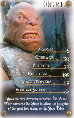 2005 Top Trumps Specials The Chronicles Of Narnia: The Lion, the Witch and the Wardrobe #NNO Ogre Front