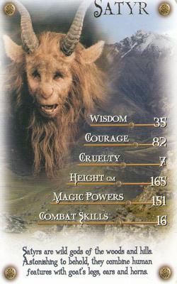 2005 Top Trumps Specials The Chronicles Of Narnia: The Lion, the Witch and the Wardrobe #NNO Satyr Front