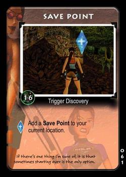 1999 Precedence Tomb Raider: Premiere #61 Save Point Front