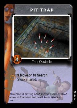 1999 Precedence Tomb Raider: Premiere #62 Pit Trap Front