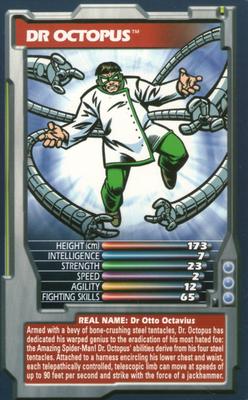 2003 Top Trumps Marvel Comic Heroes #NNO Dr Octopus Front
