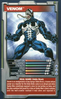 2003 Top Trumps Marvel Comic Heroes #NNO Venom Front