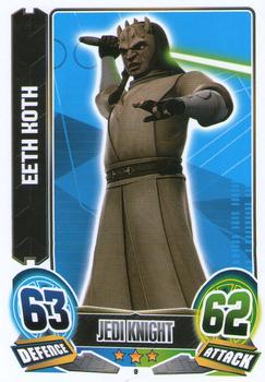 2014 Topps Star Wars Force Attax Series 5 #9 Eeth Koth Front