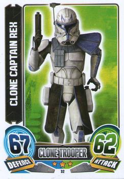 2014 Topps Star Wars Force Attax Series 5 #32 Clone Captain Rex Front