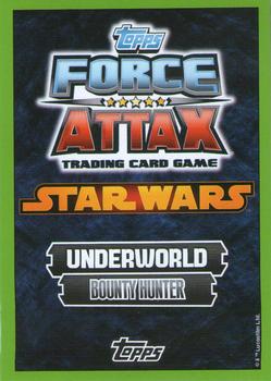 2014 Topps Star Wars Force Attax Series 5 #88 Cad Bane Back