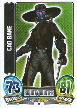 2014 Topps Star Wars Force Attax Series 5 #88 Cad Bane Front