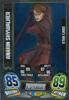 2014 Topps Star Wars Force Attax Series 5 #129 Anakin Skywalker Front