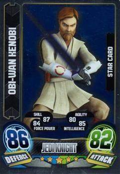 2014 Topps Star Wars Force Attax Series 5 #130 Obi-Wan Kenobi Front