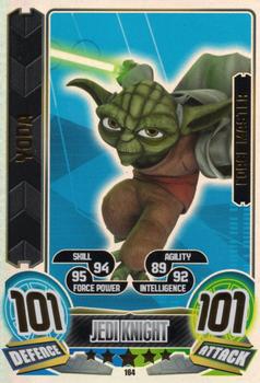 2014 Topps Star Wars Force Attax Series 5 #164 Yoda Front