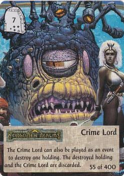1994 TSR Spellfire Master the Magic #55 Crime Lord Front