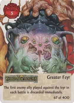 1994 TSR Spellfire Master the Magic #67 Greater Feyr Front