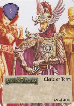 1994 TSR Spellfire Master the Magic #69 Cleric of Torm Front