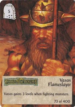 1994 TSR Spellfire Master the Magic #73 Vasos Flameslayer Front