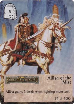 1994 TSR Spellfire Master the Magic #74 Allisa of the Mists Front